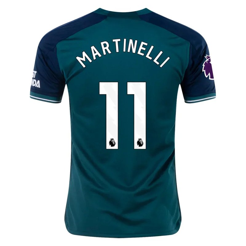 Gabriel Martinelli Arsenal 23/24 III Third Jersey - Fan Version