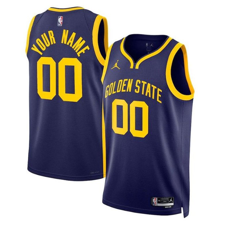 Golden State Warriors Unisex 2023 NBA Jersey - Statement Edition - Blue