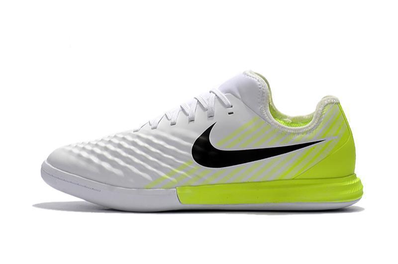 New Nike MagistaX Finale II IC Soccer Cleats Shoes White Black Volt