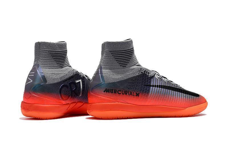 Nike MercurialX Proximo II CR7 IC IC0046 Cool Grey/Metallic Hematite