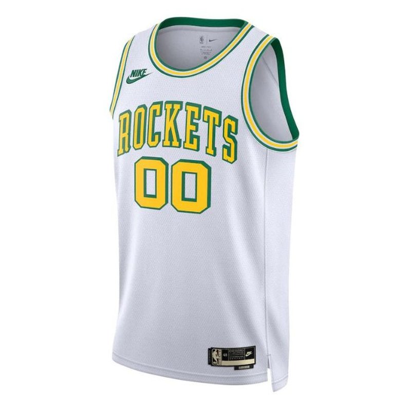 Houston Rockets Unisex 2023 NBA Jersey - Classic Edition - White