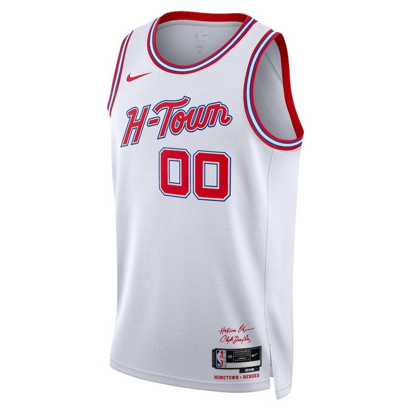 Houston Rockets Unisex 23/24 NBA Jersey - White - City Edition