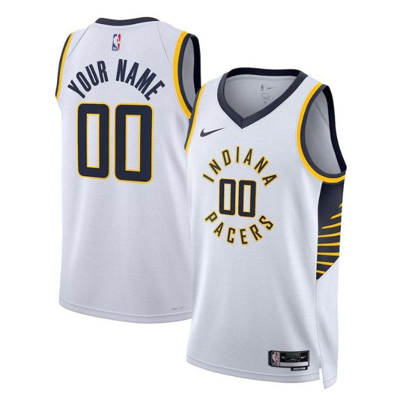 Indiana Pacers Unisex 2023 White NBA Jersey - Association Edition