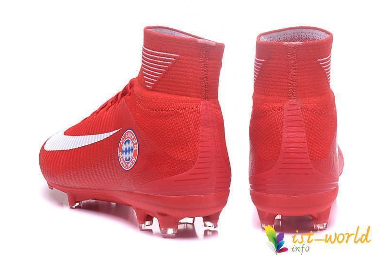 Nike Mercurial Superfly V Fc Bayern Munich Fg Cleats Red White