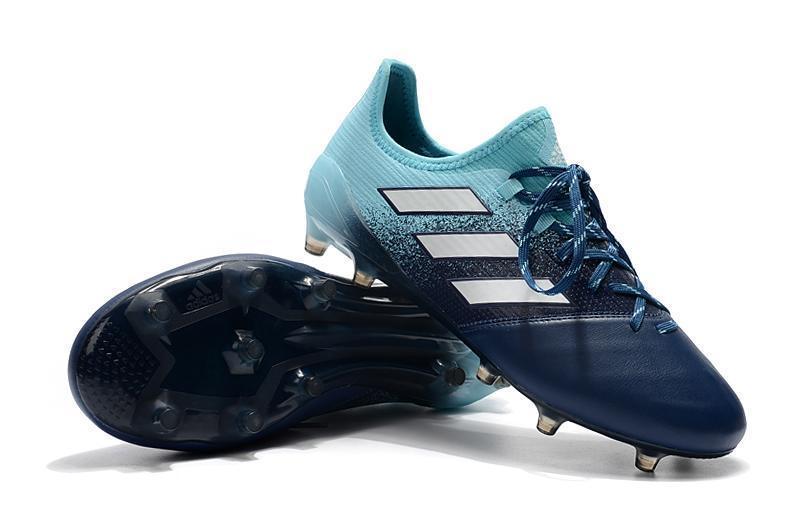 Adidas ACE FG Soccer Cleats Blue White Skyblue