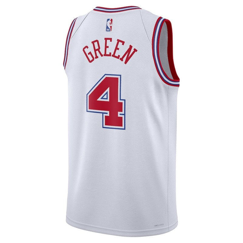 Jalen Green Houston Rockets Unisex 23/24 NBA Jersey - White - City Edition