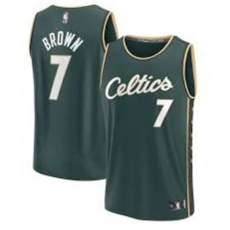 Jaylen Brown Boston Celtics 22/23 Fastbreak NBA Jersey - City Edition - Kelly Green