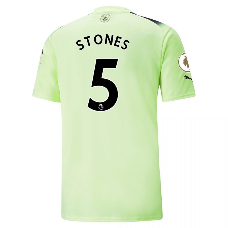 John Stones Manchester City 22/23 III Third Jersey - Fan Version