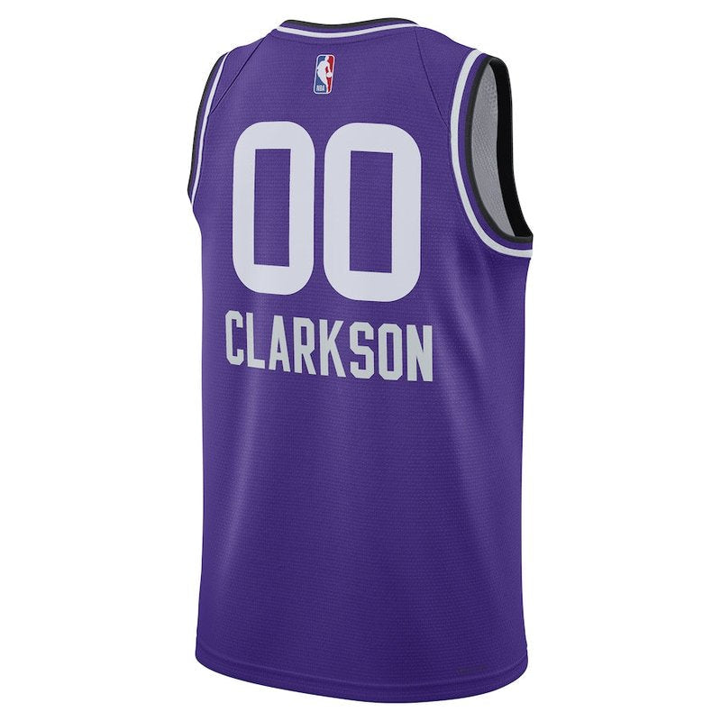 Jordan Clarkson Utah Jazz Unisex 23/24 NBA Jersey - Purple - City Edition