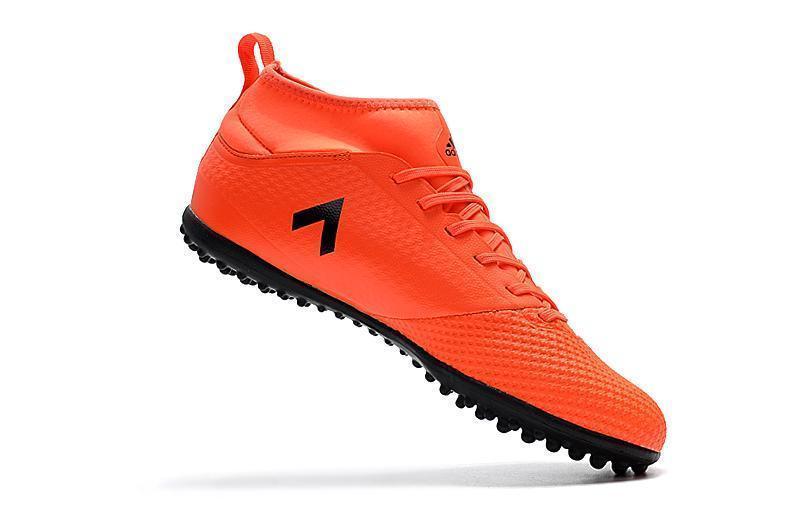 Adidas ACE TF Super Soccer Cleats Shoes Orange Black