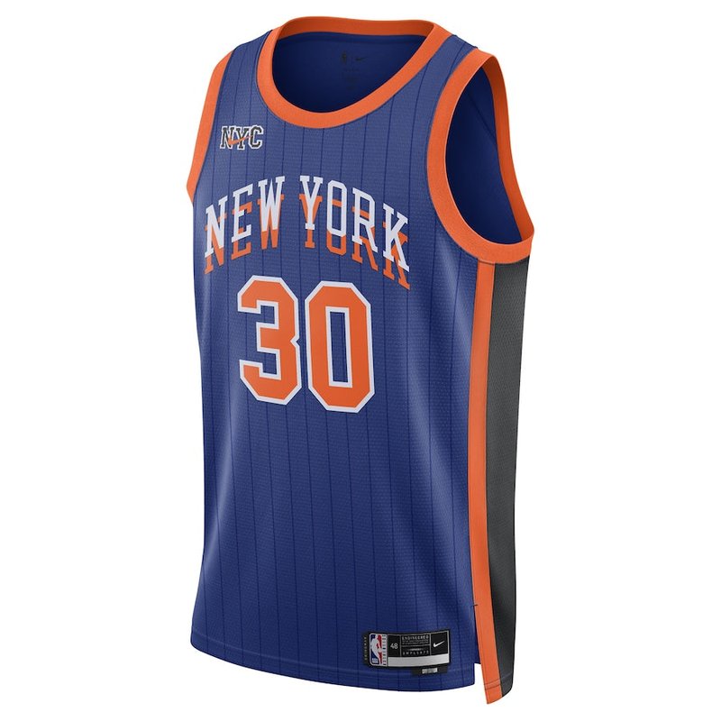 Julius Randle New York Knicks Unisex 23/24 NBA Jersey - Blue - City Edition