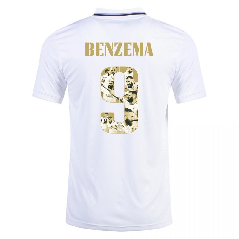 Karim Benzema Special Edition Ballon d���Or I Home Jersey - Fan Version