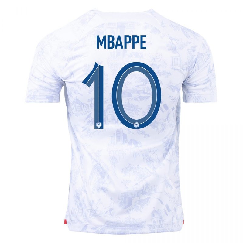 Kylian Mbapp�� France 22/23 II Away Jersey - Fan Version