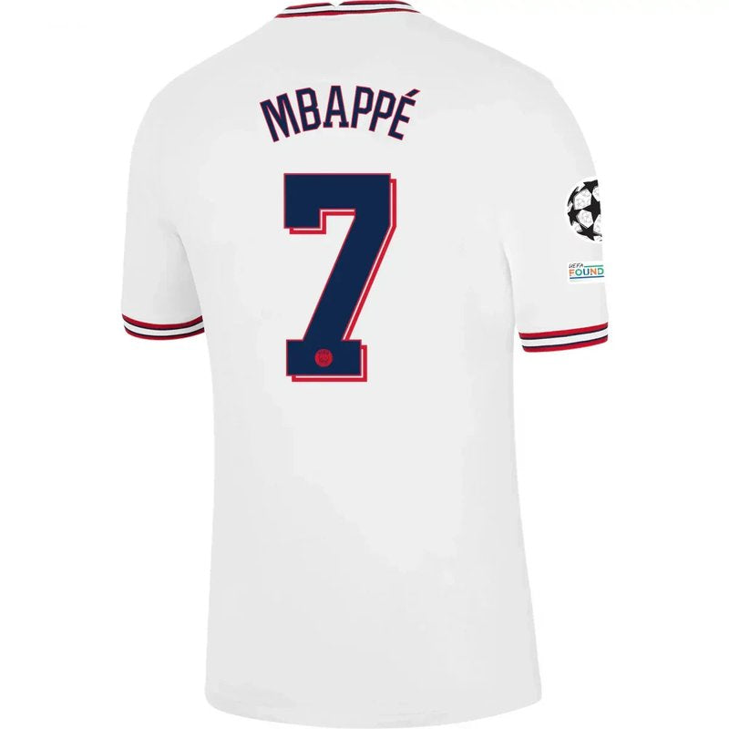 Kylian Mbapp�� PSG 21/22 IV Fourth Jersey - Fan Version