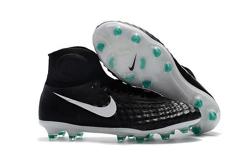 New Nike Magista obra II FG Soccer Cleats Shoes Black White