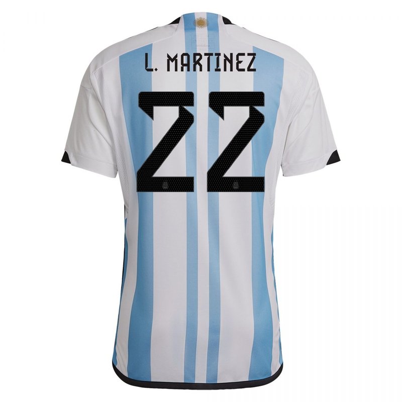 Lautaro Mart��nez Argentina 22/23 I Home Jersey - Fan Version