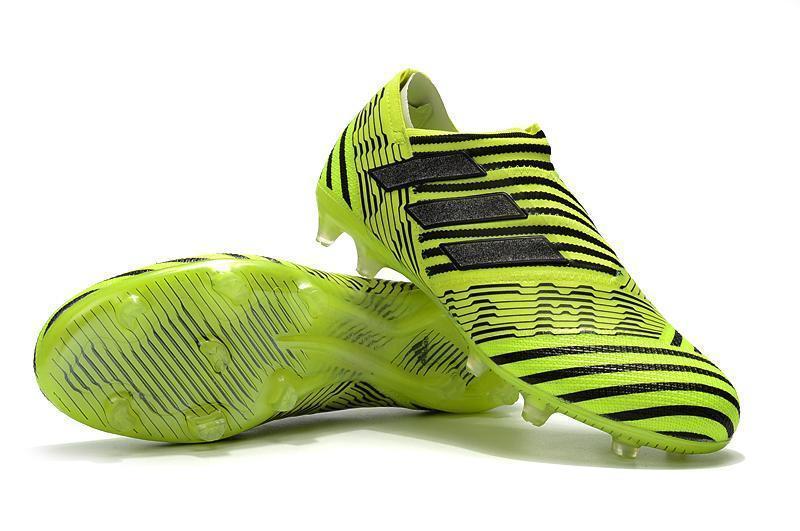 New Adidas Nemeziz FG Agility TPU Soccer Cleats Shoes Yellow Black