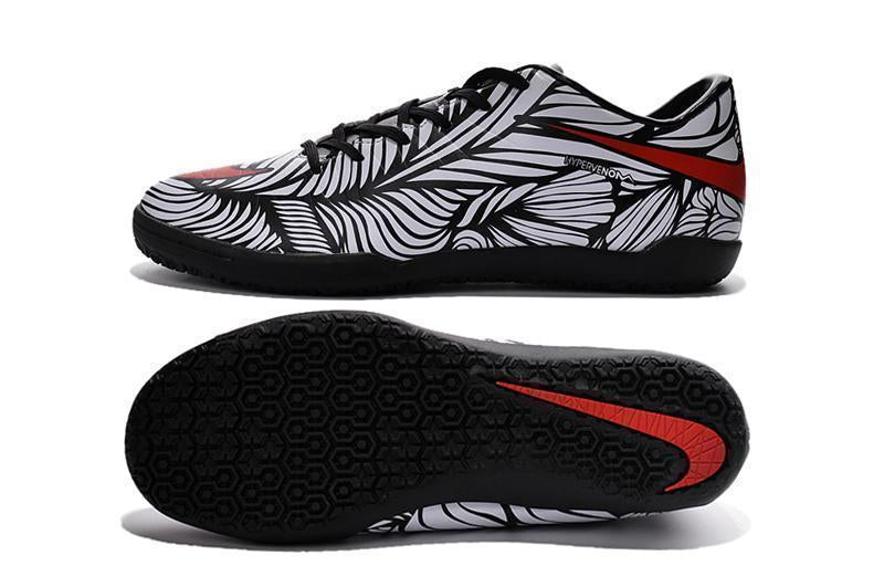 New Nike Hypervenom Phelon II IC HX12 Soccer Cleats Shoes Black Bright Crimson White