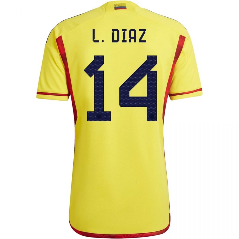 Luis D��az Colombia 22/23 I Home Jersey - Fan Version