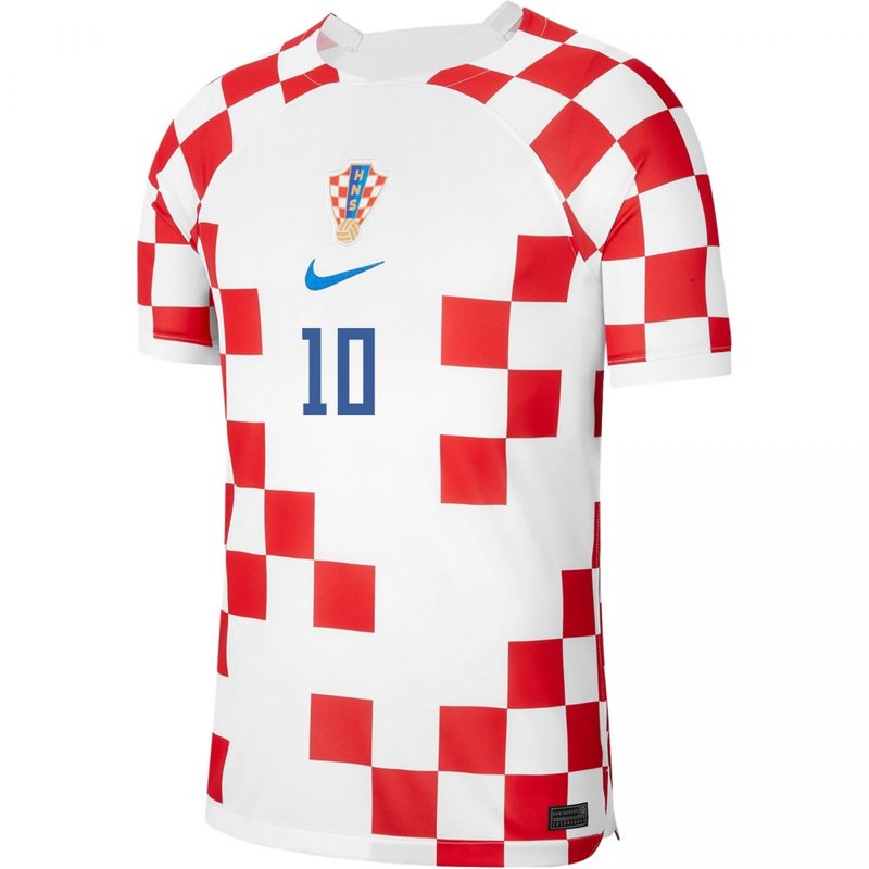 Luka Modri�� Croatia 22/23 I Home Jersey - Fan Version