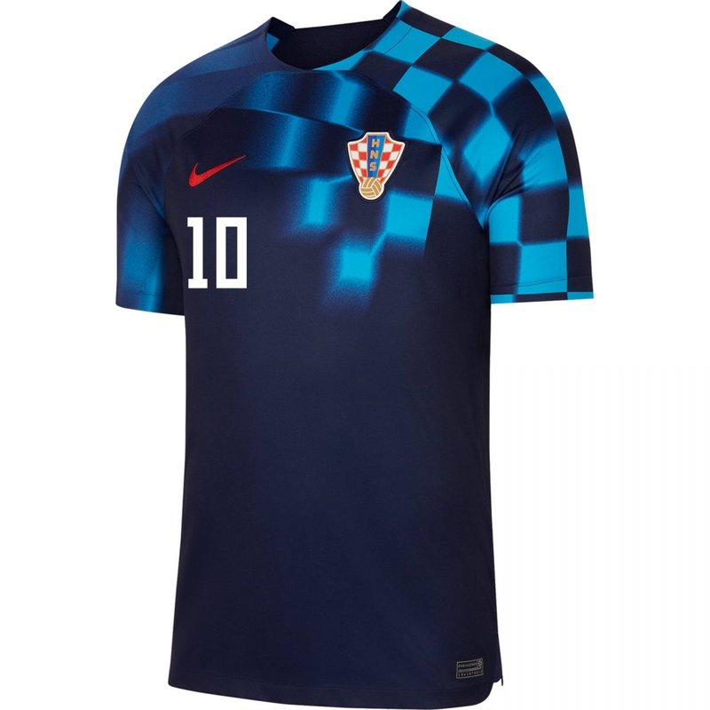 Luka Modri�� Croatia 22/23 II Away Jersey - Fan Version