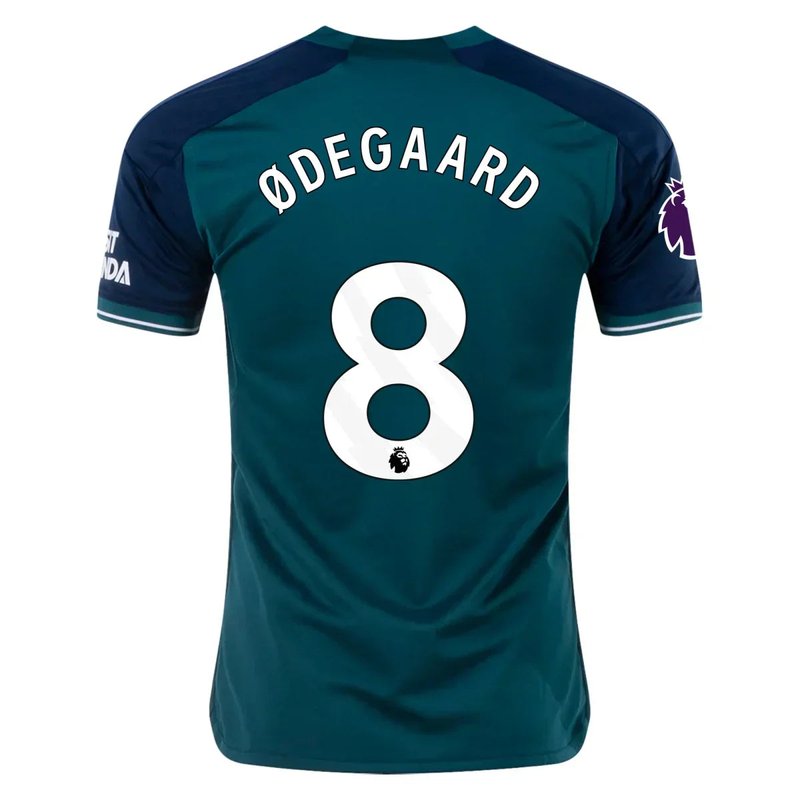 Martin ��degaard Arsenal 23/24 III Third Jersey - Fan Version