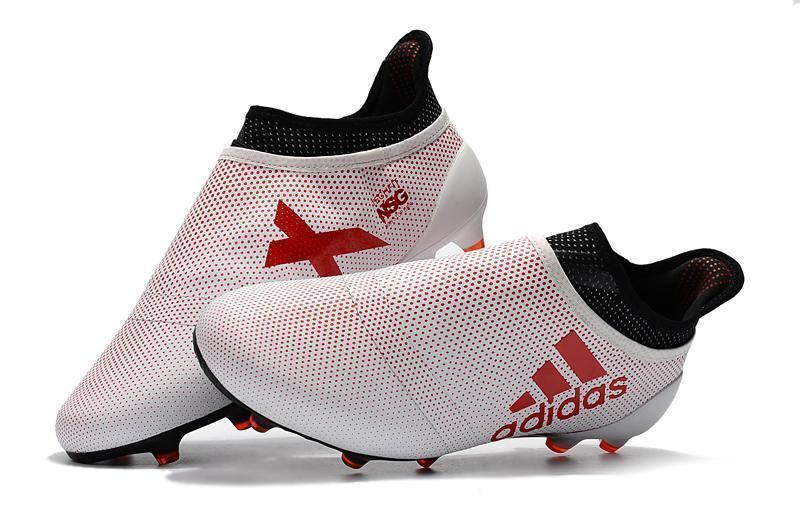 New Adidas X Series FG Soccer Cleats Shoes White Red