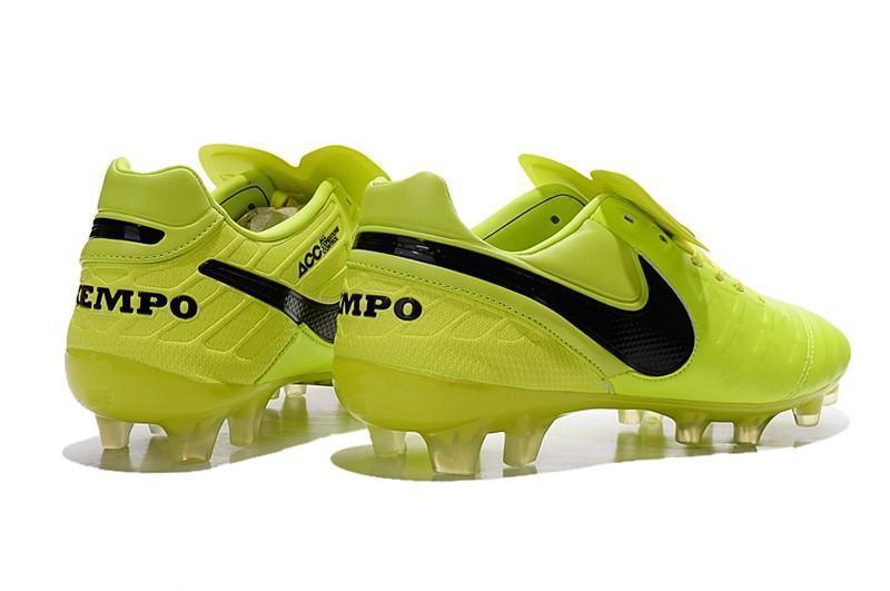 Nike Tiempo Legend VI FG Soccer Cleats Lemon Volt Black