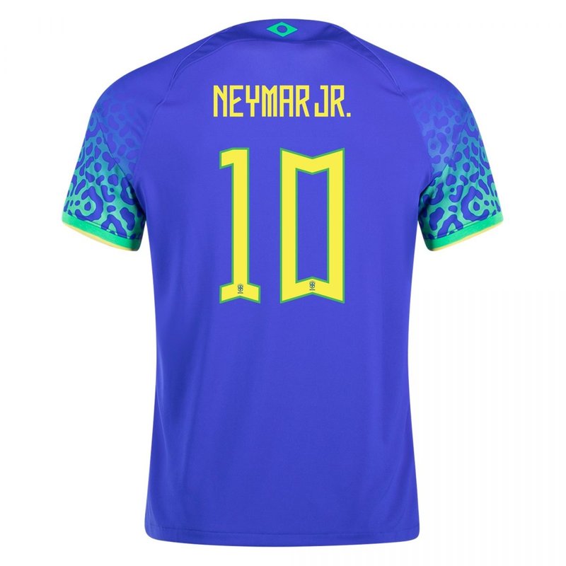 Neymar Brazil 22/23 II Away Jersey - Fan Version