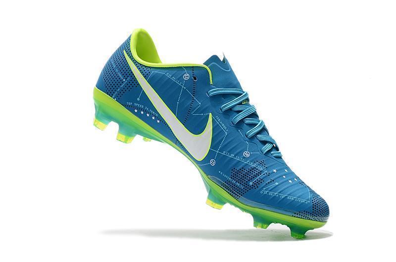 Nike Mercurial Vapor XI Neymar FG Soccer Cleats Blue Electric Green