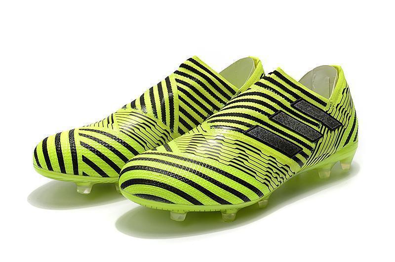 New Adidas Nemeziz FG Agility TPU Soccer Cleats Shoes Yellow Black