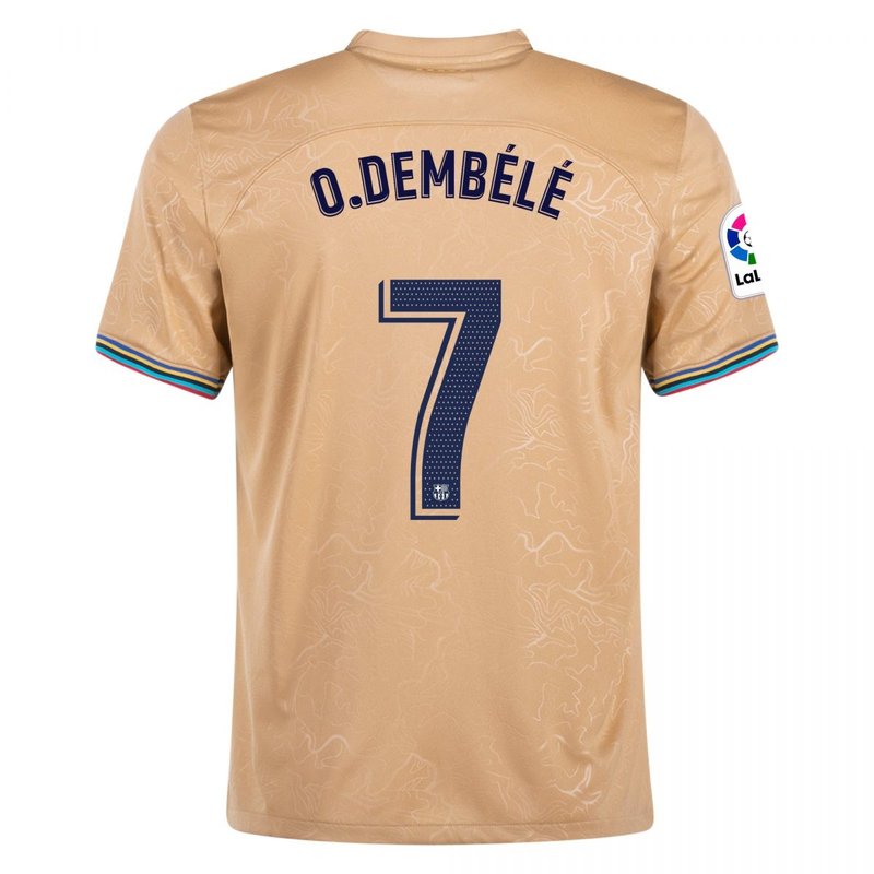 Ousmane Demb��l�� Barcelona 22/23 II Away Jersey - Fan Version