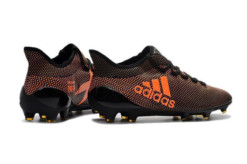 New Adidas X Series FG TPU Soccer Cleats Shoes Orange Black