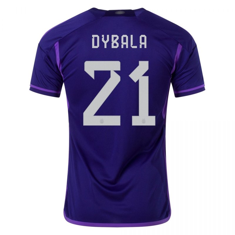 Paulo Dybala Argentina 22/23 II Away Jersey - Fan Version