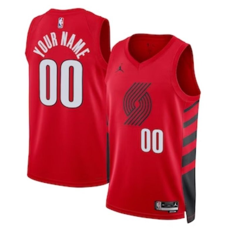 Portland Trail Blazers Unisex 2023 NBA Jersey - Statement Edition - Red