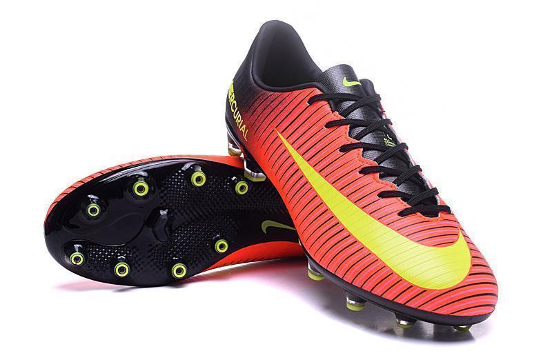 Nike Mercurial Vapor XI AG Soccer Cleats Crimson Black Green