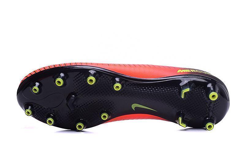 Nike Mercurial Vapor XI AG Soccer Cleats Crimson Black Green