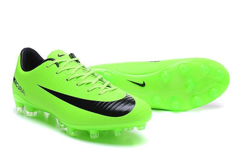 Nike Mercurial Vapor XI AG Soccer Cleats Electric Green Black