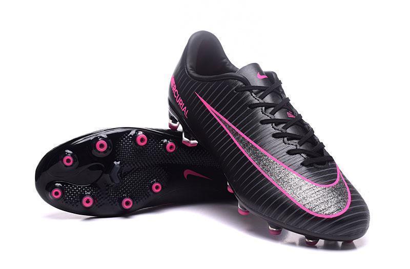 Nike Mercurial Vapor XI AG Soccer Cleats Black Pink