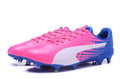 PUMA evoSPEED 17 SL-S FG Soccer Cleats Pink Blue White