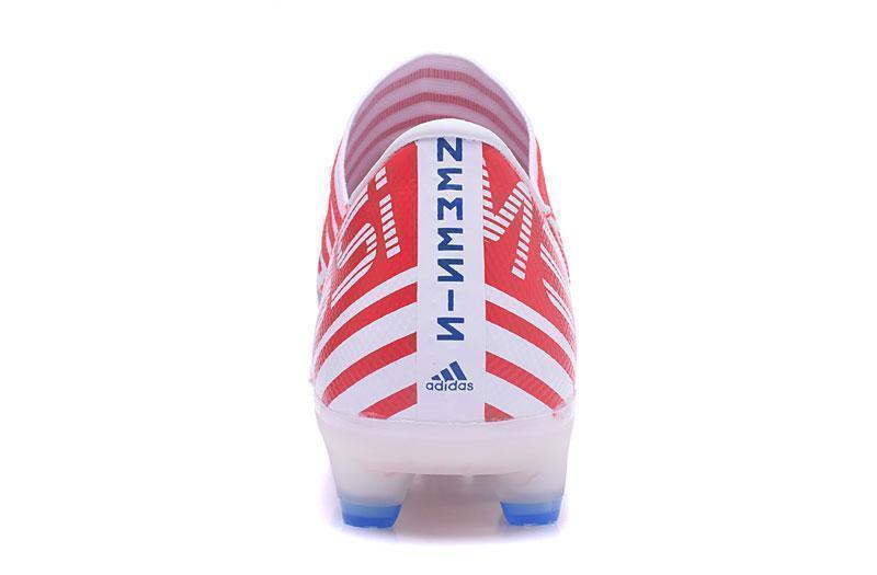 Adidas Nemeziz 17.3 FG Soccer Cleats Red Blue White