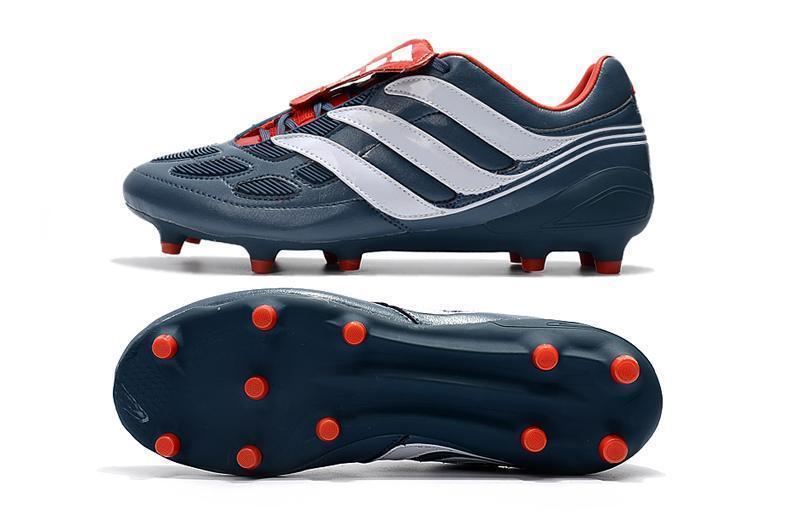 New Adidas Predator FG Soccer Cleats Shoes Blue Red White