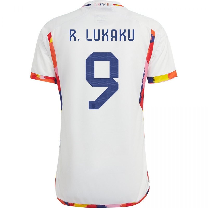 Romelu Lukaku Belgium 22/23 II Away Jersey - Fan Version