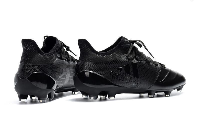 New Adidas X Series Leather FG Soccer Cleats Shoes Black