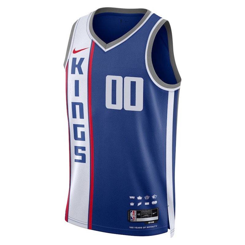 Sacramento Kings Unisex 23/24 NBA Jersey - Blue - City Edition