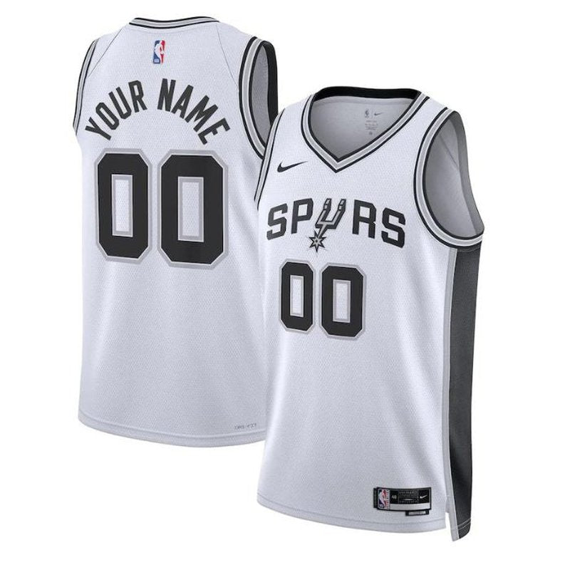 San Antonio Spurs Unisex 2023 White NBA Jersey - Association Edition