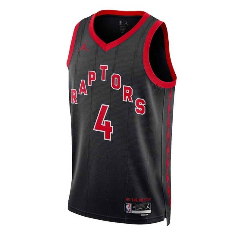 Scottie Barnes Toronto Raptors 2023 NBA Jersey - Statement Edition - Black