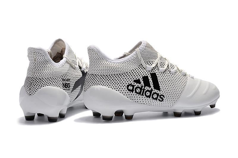 New Adidas X Series Leather FG Soccer Cleats Shoes White/Black