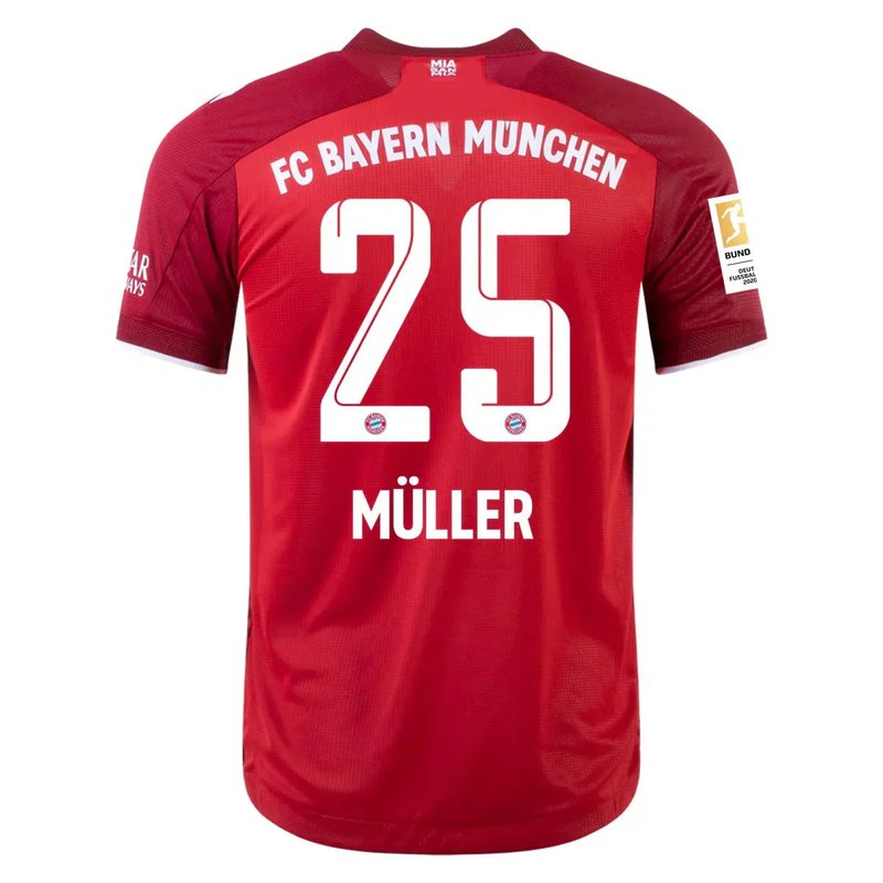 Thomas M��ller Bayern Munich 21/22 I Home Jersey - Player Version