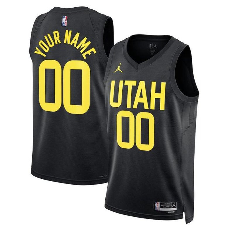 Utah Jazz Unisex 2023 NBA Jersey - Statement Edition - Black